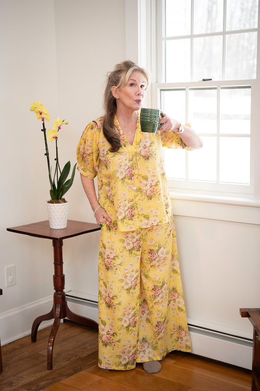 Apple Blossom Pajama Set