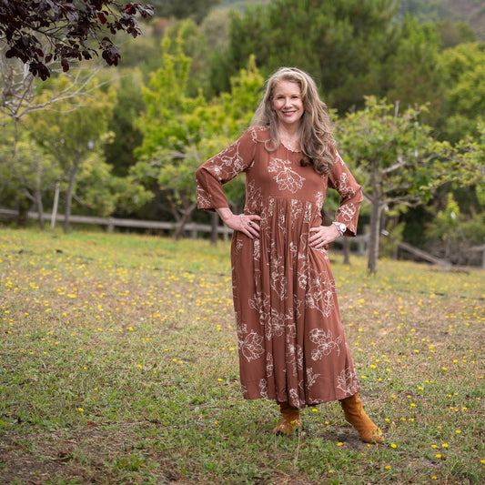 The Autumn Rose Dress