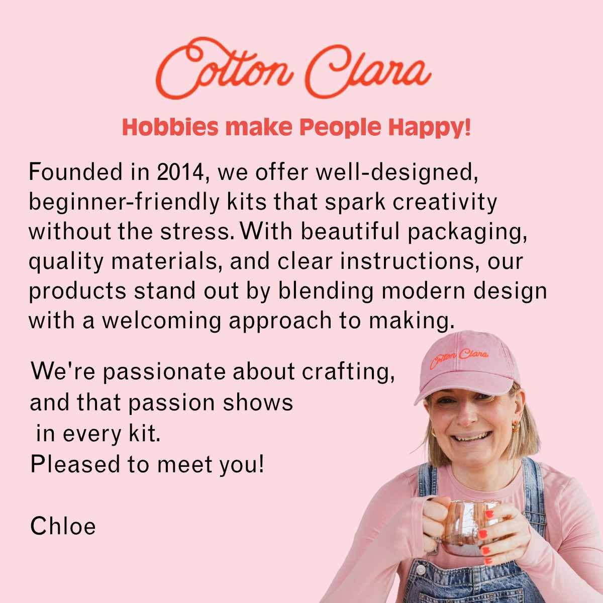 Butter Believe It, Cross Stitch Kit for Beginners