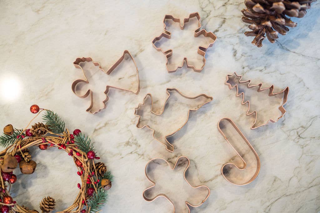 Christmas Cookie Cutters - Set of 6