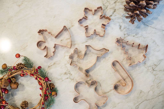 Christmas Cookie Cutters - Set of 6