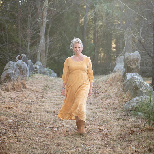 The Bespoke Dress in Golden Yellow