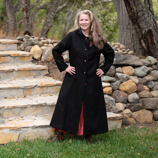 The Bramble Rose Jacket in Black