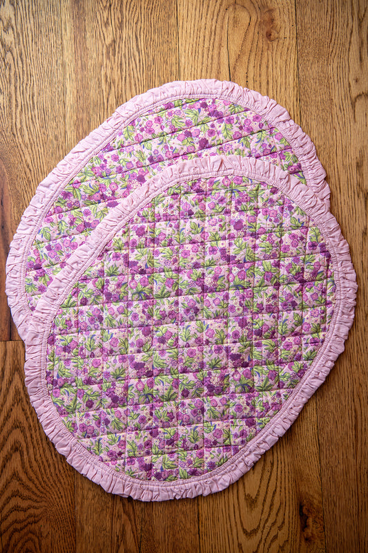 Bramley Ruffled Placemats, Set of 2