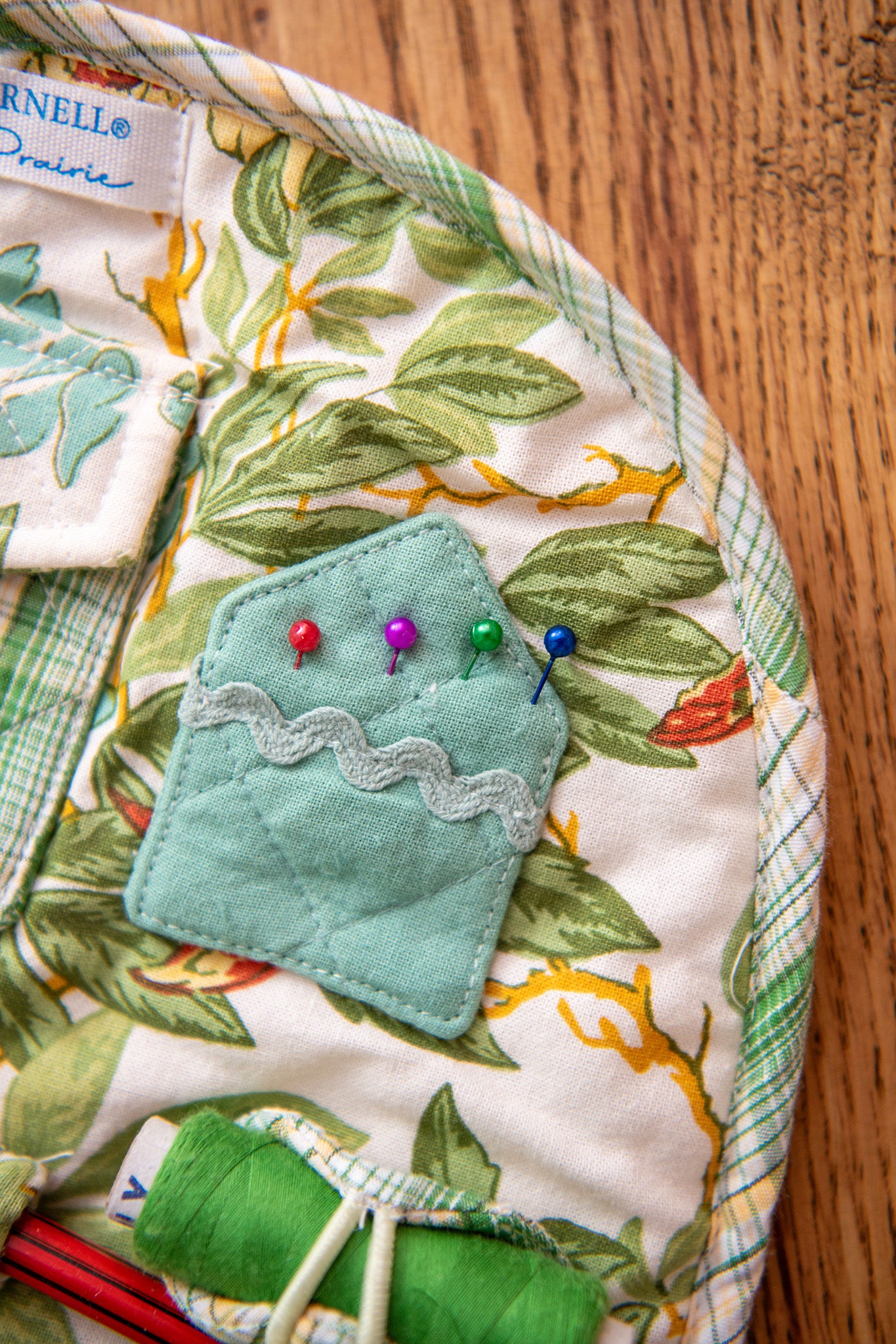 Butterfly Garden Roll-Up Sewing Kit