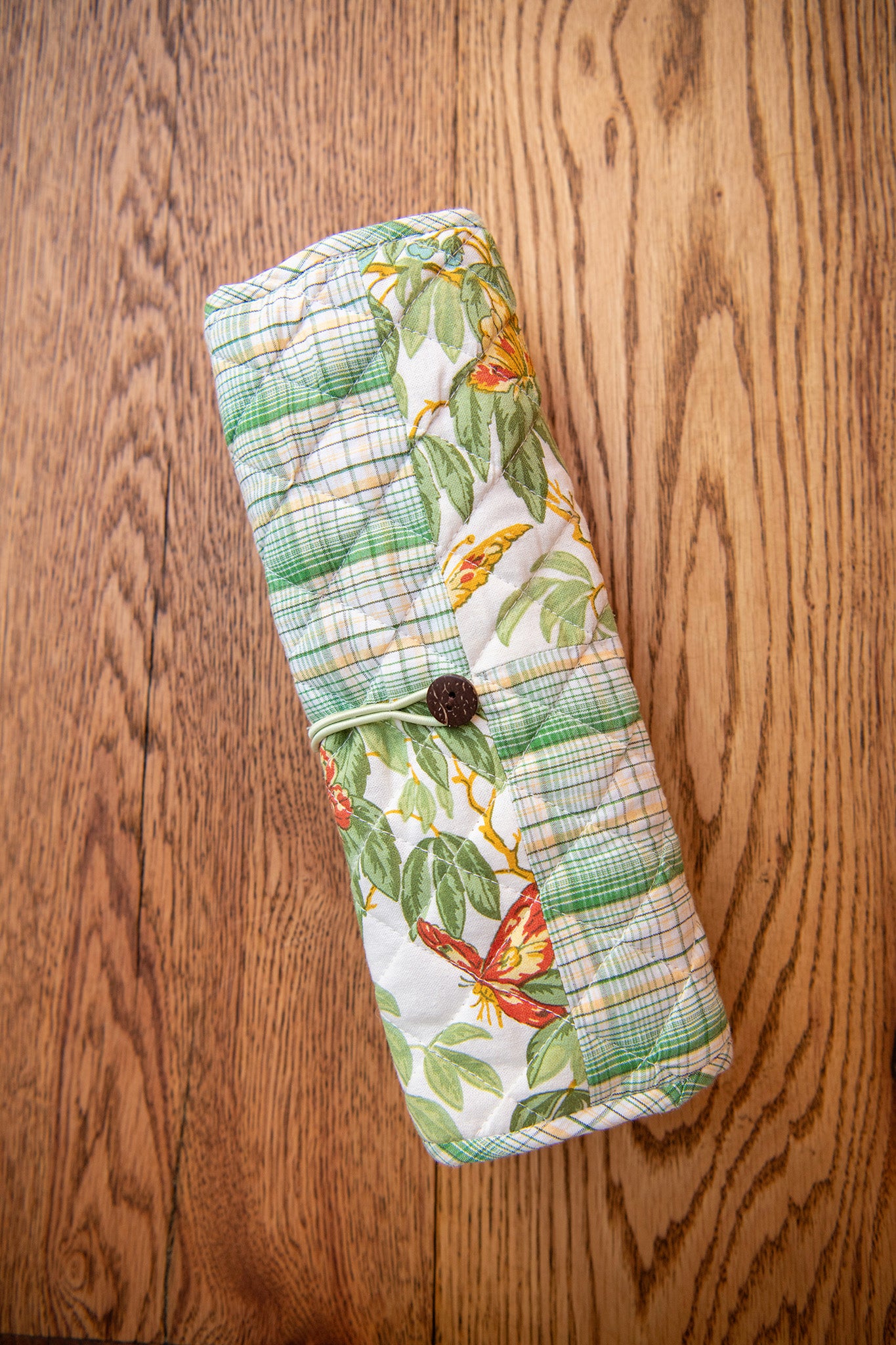 Butterfly Garden Roll-Up Sewing Kit