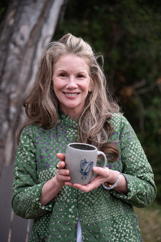 50 Years on the Prairie' Cafe Mug - Bonnet