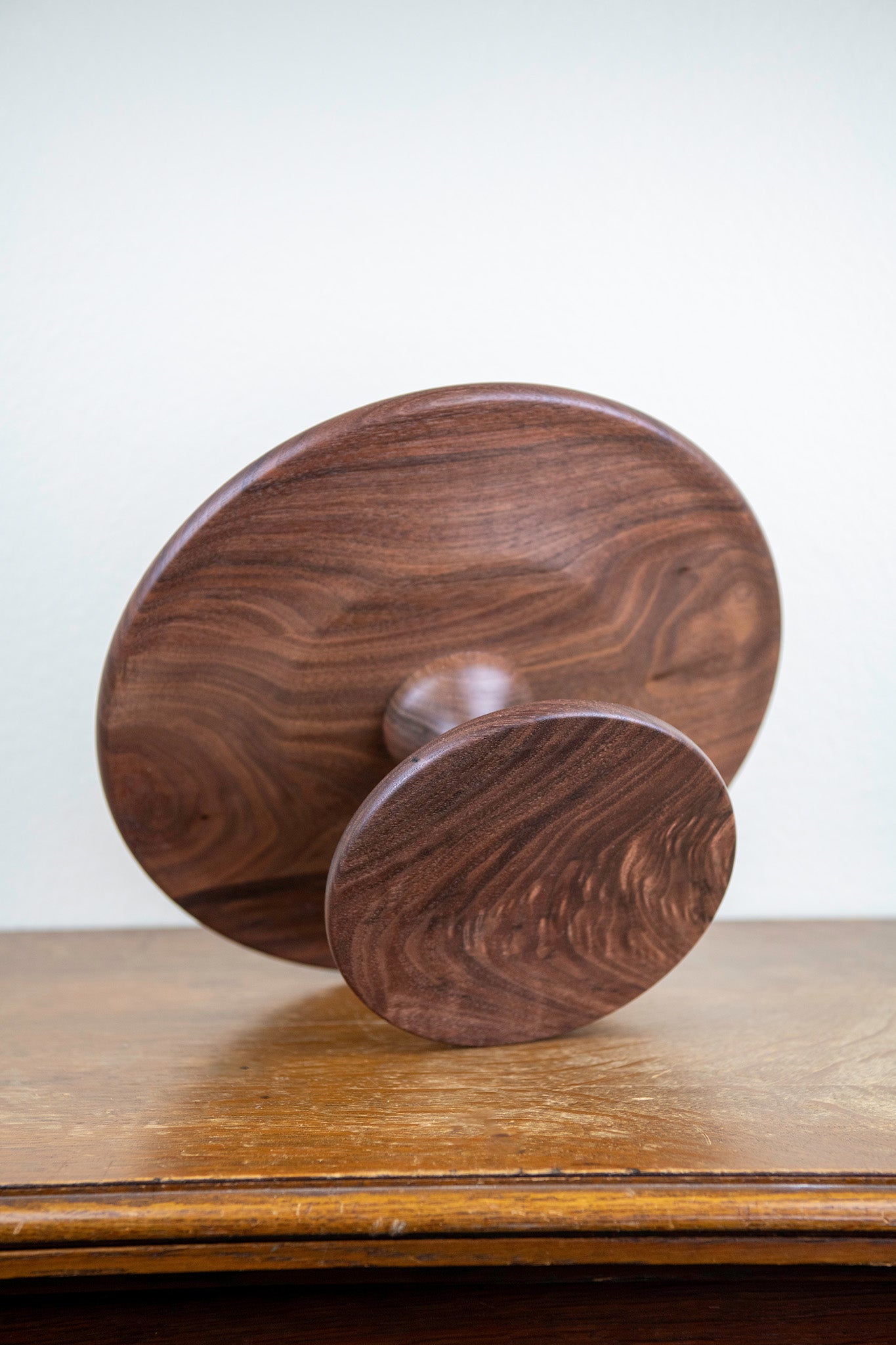 Showstopper Cake Stand in Walnut