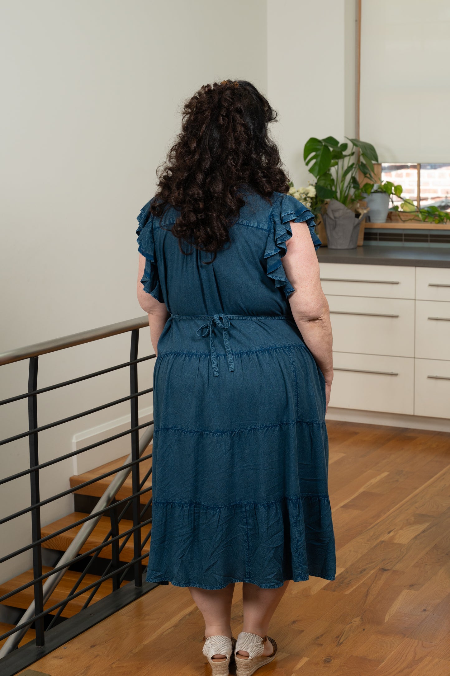 Cecelia Dress in Sunwashed Blue