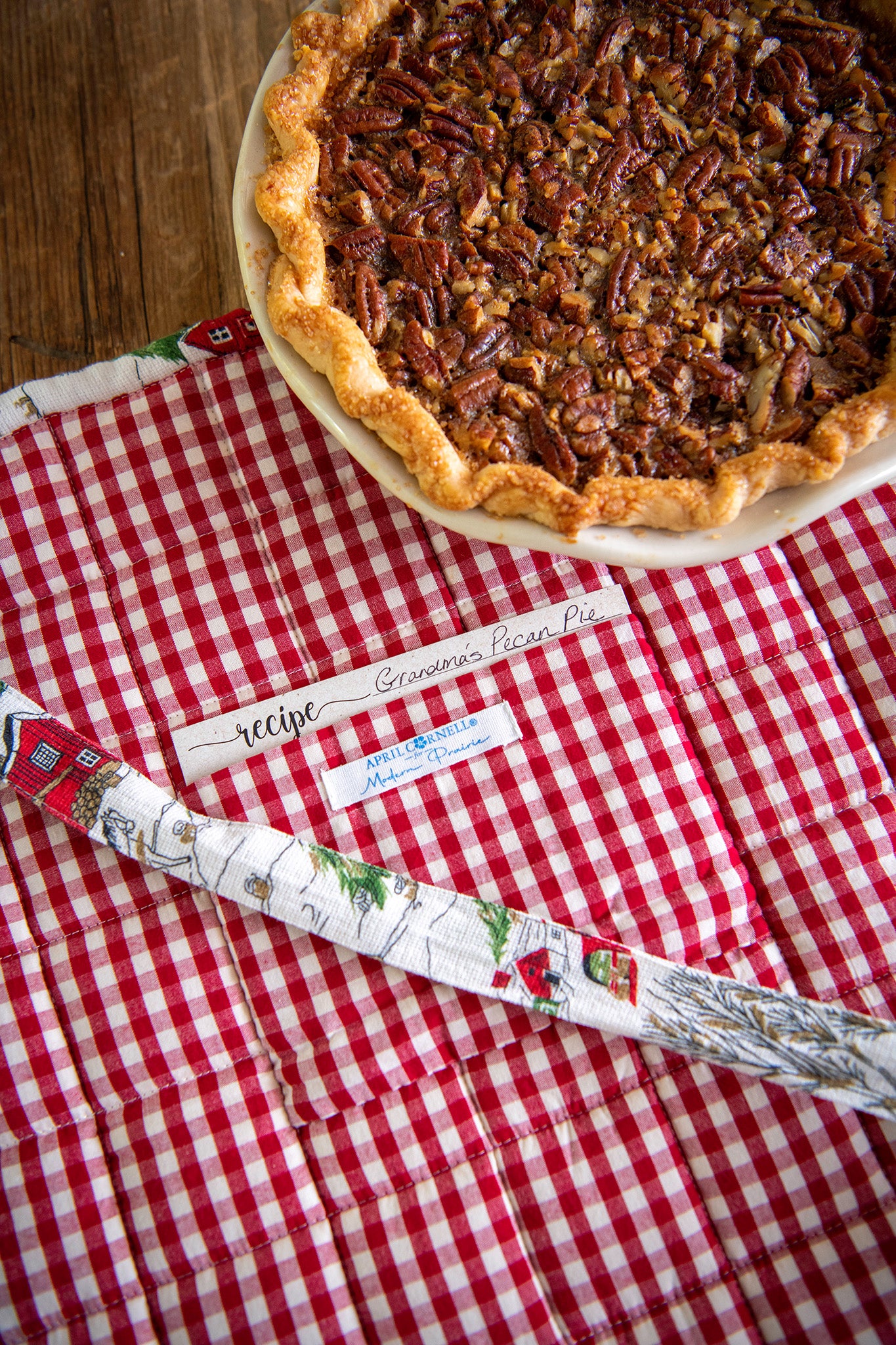 Christmas Prairie - Village Easy-As-Pie Carrier