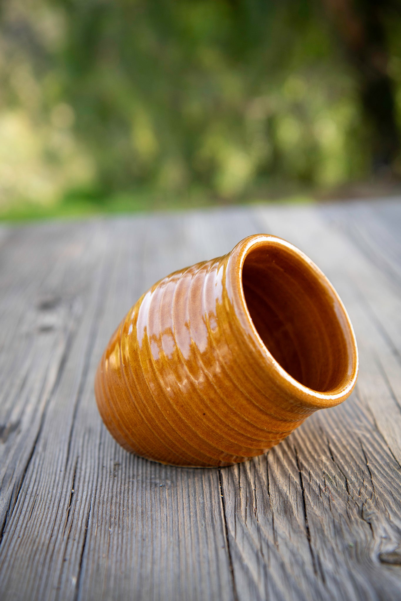 Cinnamon Glaze Salt Cellar