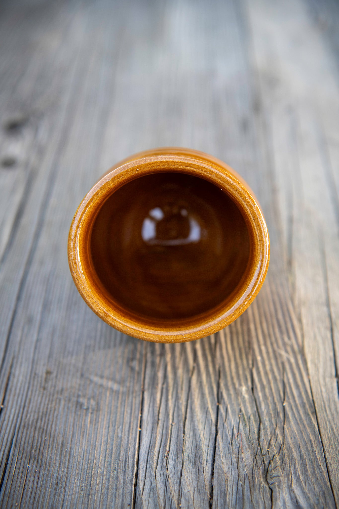 Cinnamon Glaze Salt Cellar