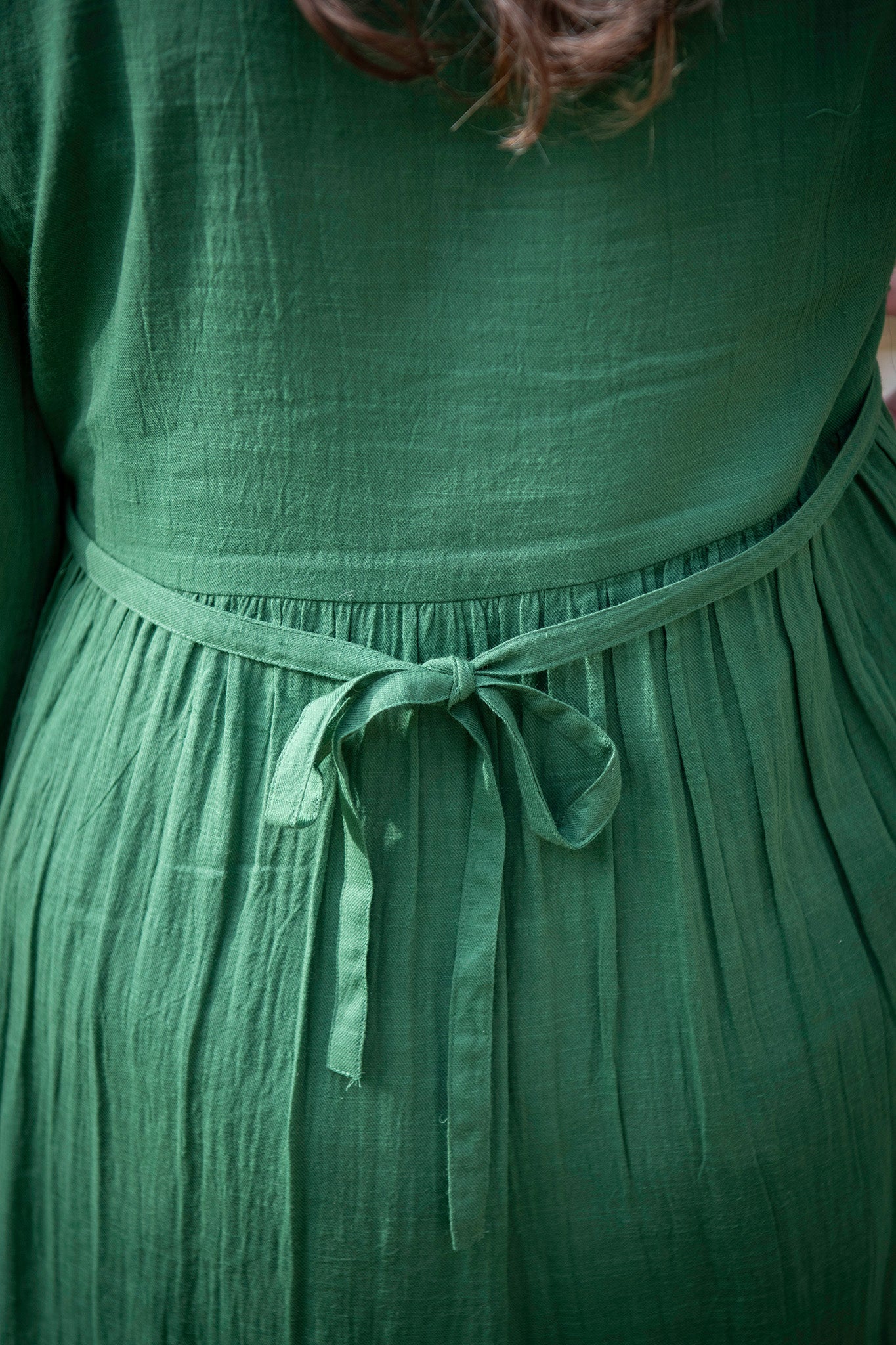 Concerto Prairie Dress in Green