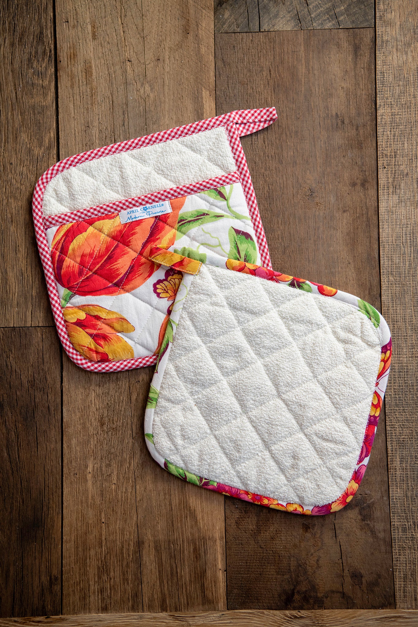 Cornucopia Terry Potholders, Set of 2