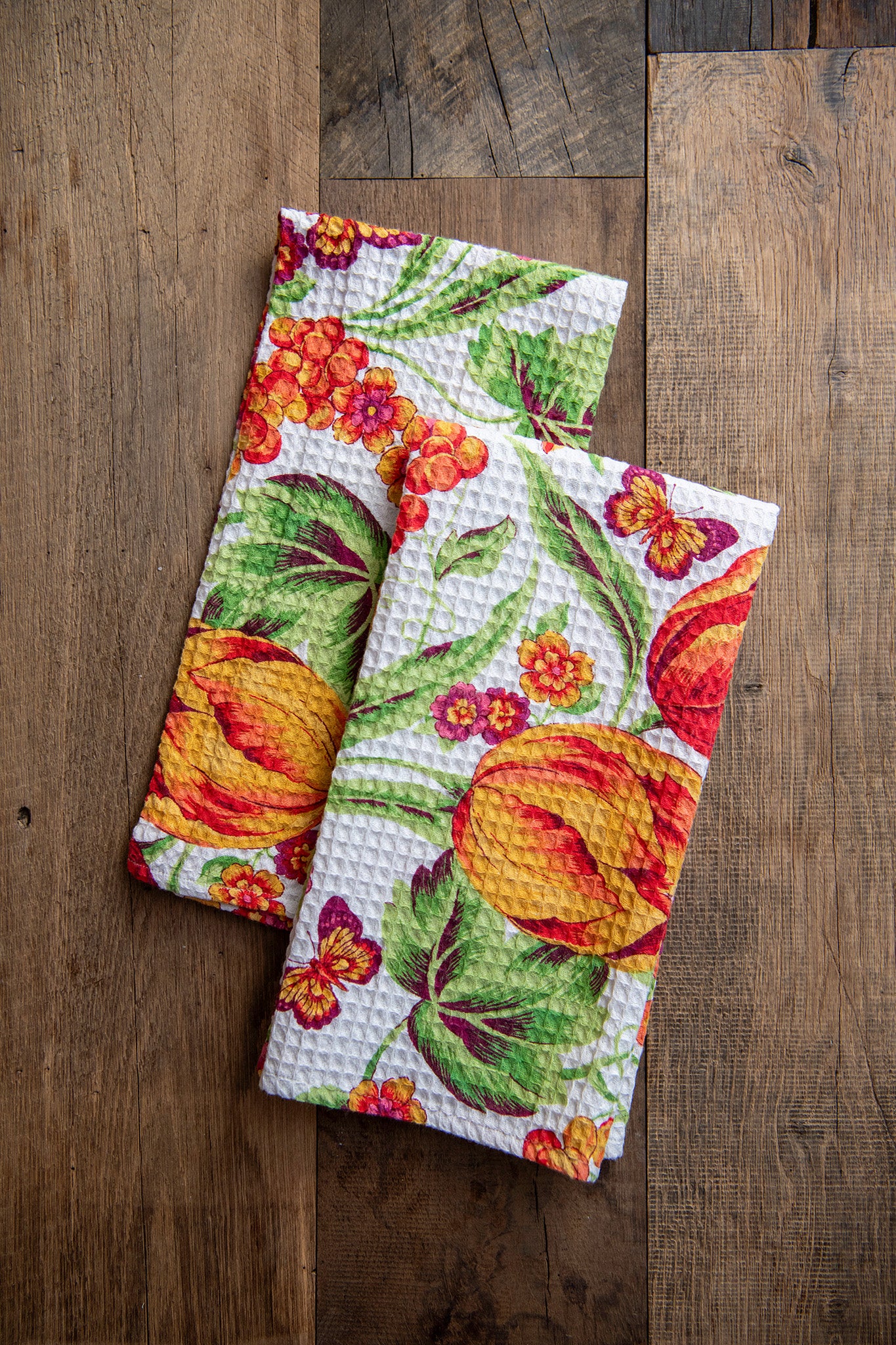 Cornucopia Tea Towel, Set of 2