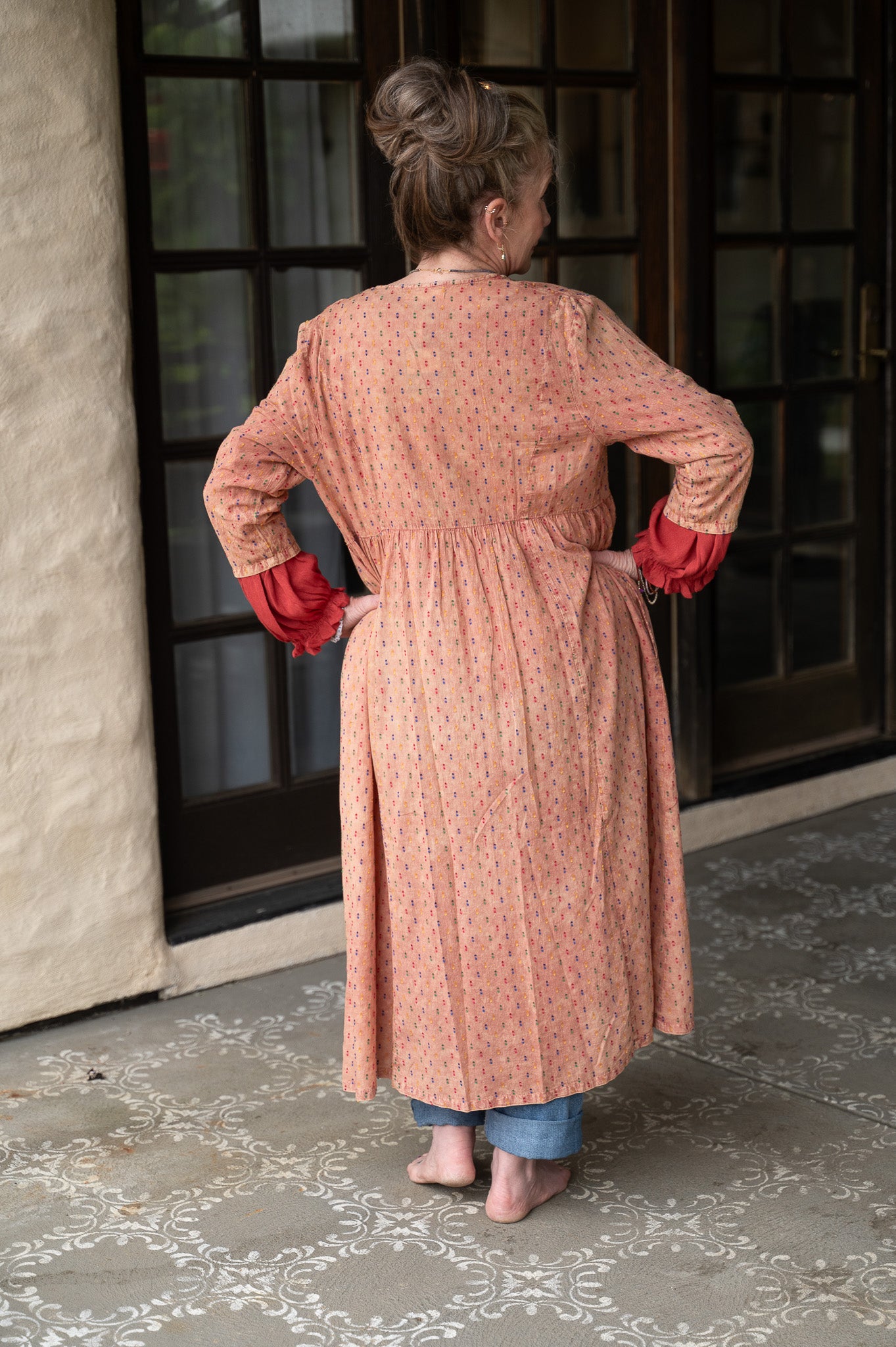 Curiosity Embroidered Duster