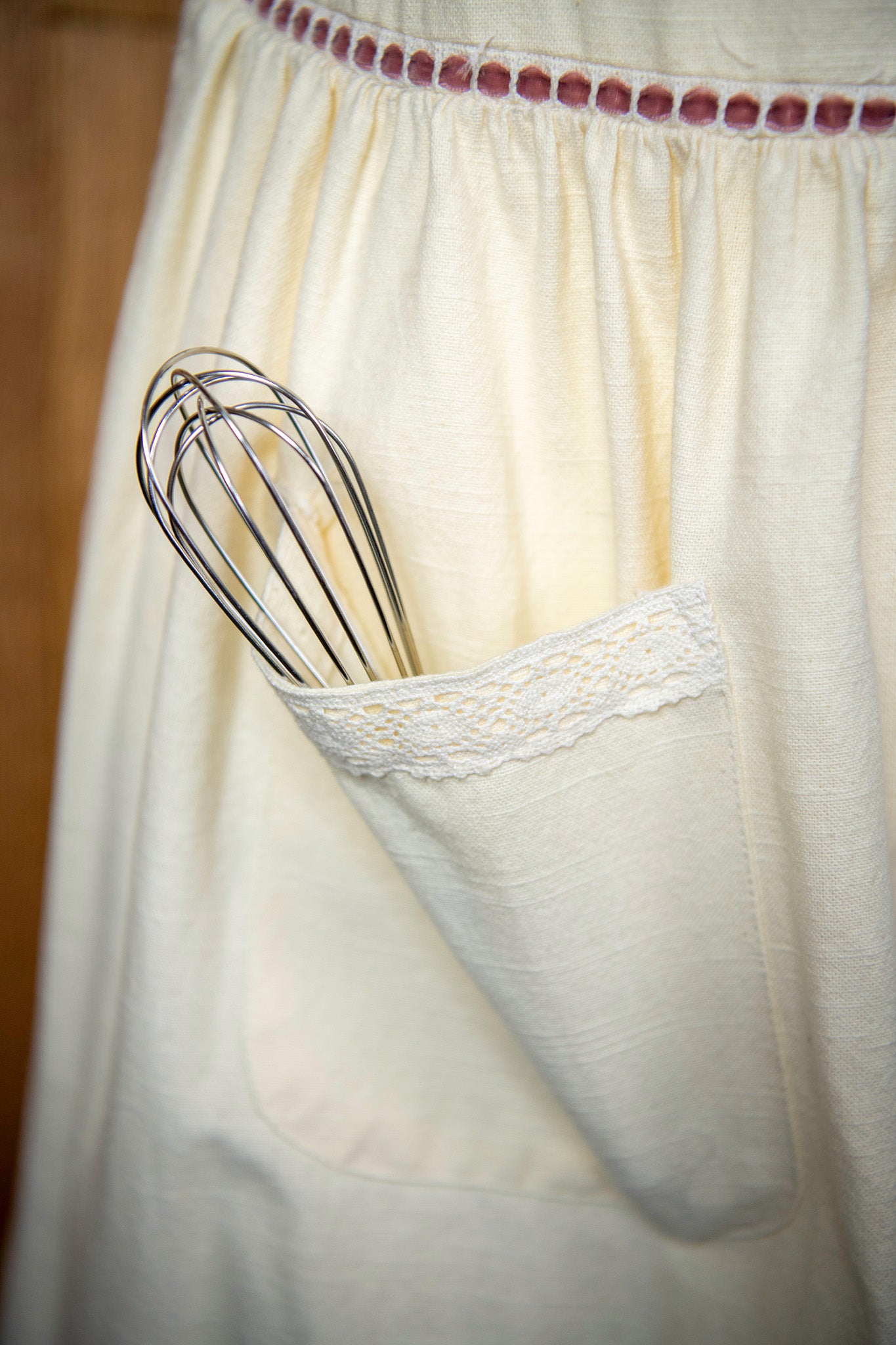 Dahlia Embroidered Apron