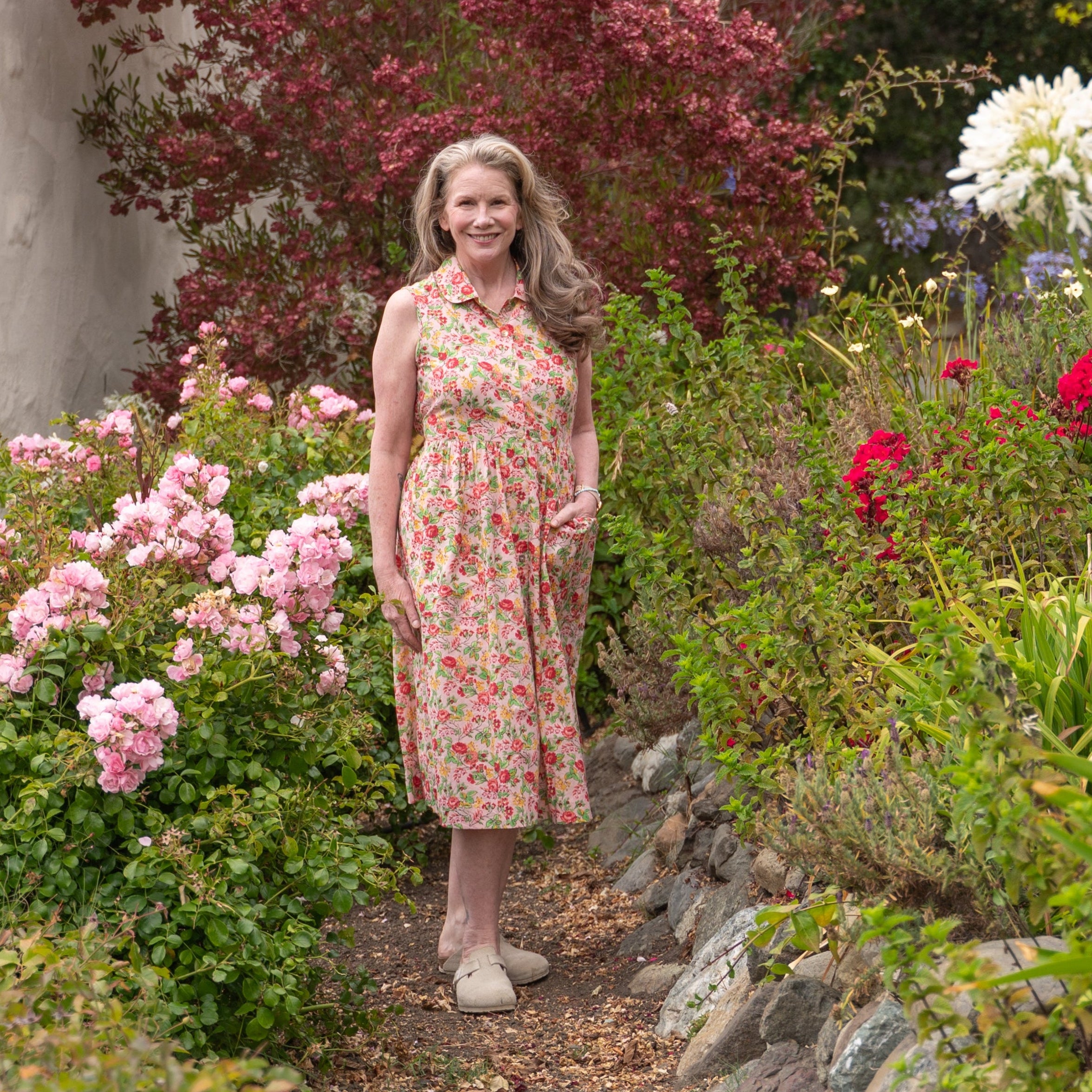 Devan Roesh The Devon Rose Dress - Modern Prairie Inc.