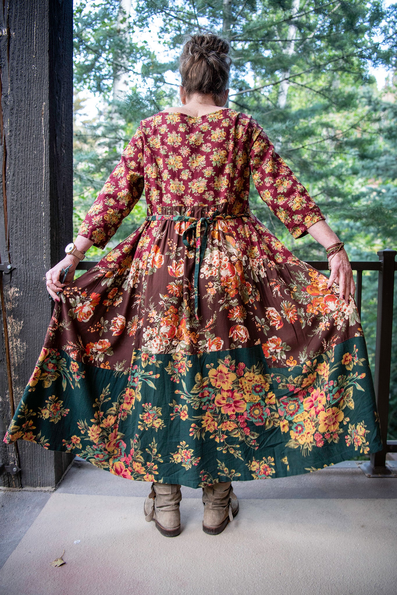 Elizabeth's Garden Patchwork Dress
