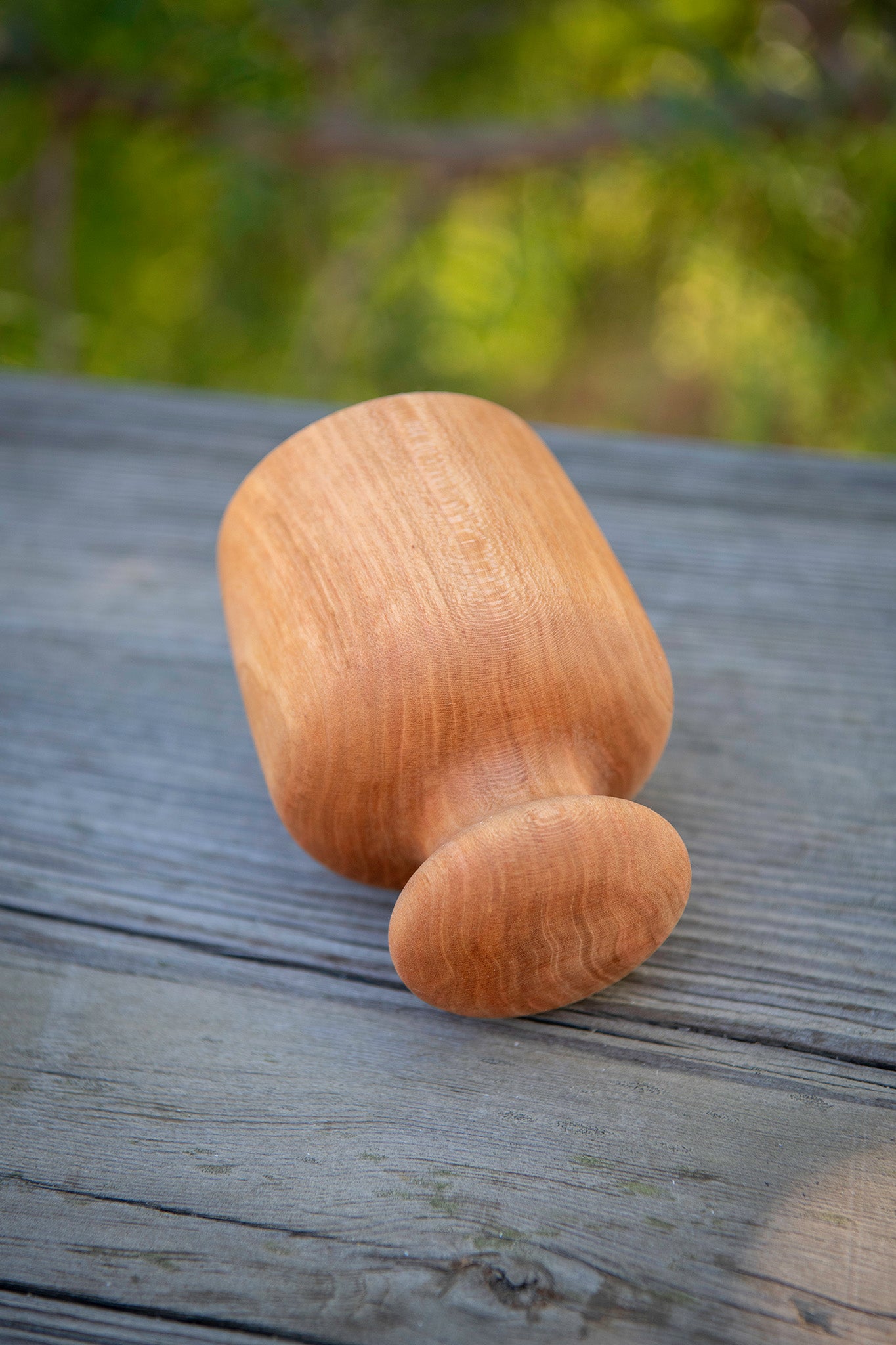 Wooden Biscuit Cutter in Cherrywood