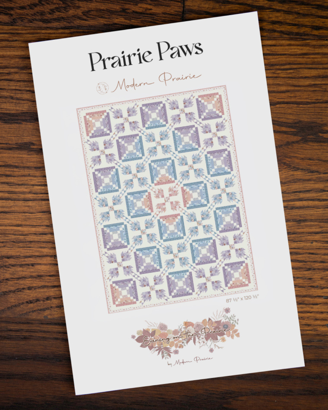 Daybreak on the Prairie: Prairie Paws Quilt Pattern (Digital Edition)