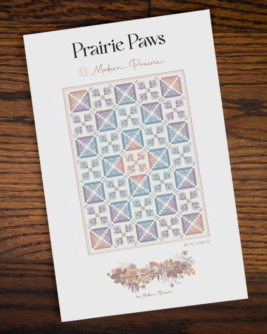 Daybreak on the Prairie: Prairie Paws Quilt Pattern (Digital Edition)