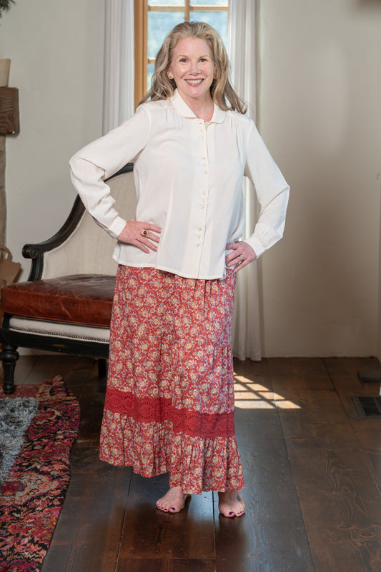 Friendship Blouse in Ecru