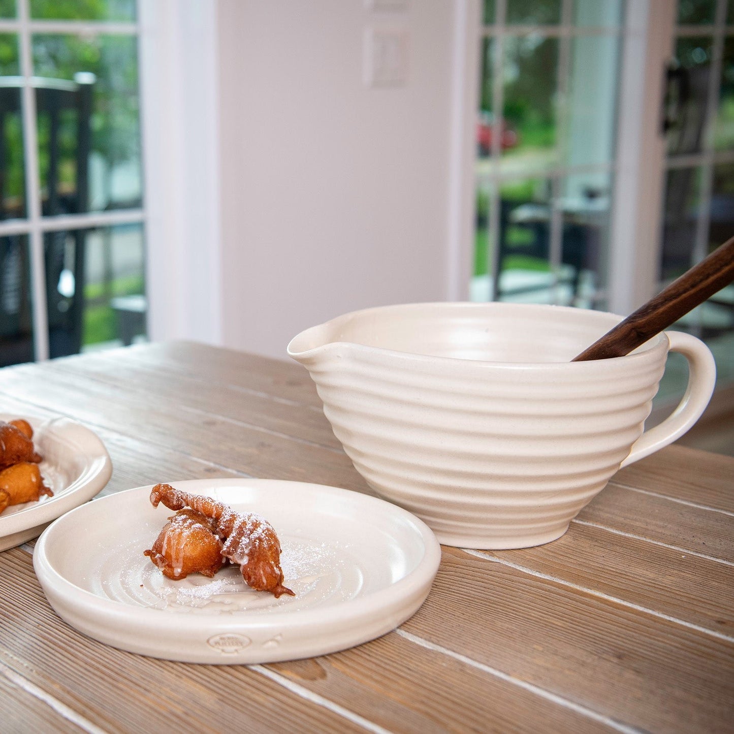 Prairie Linen Ridges Batter Bowl