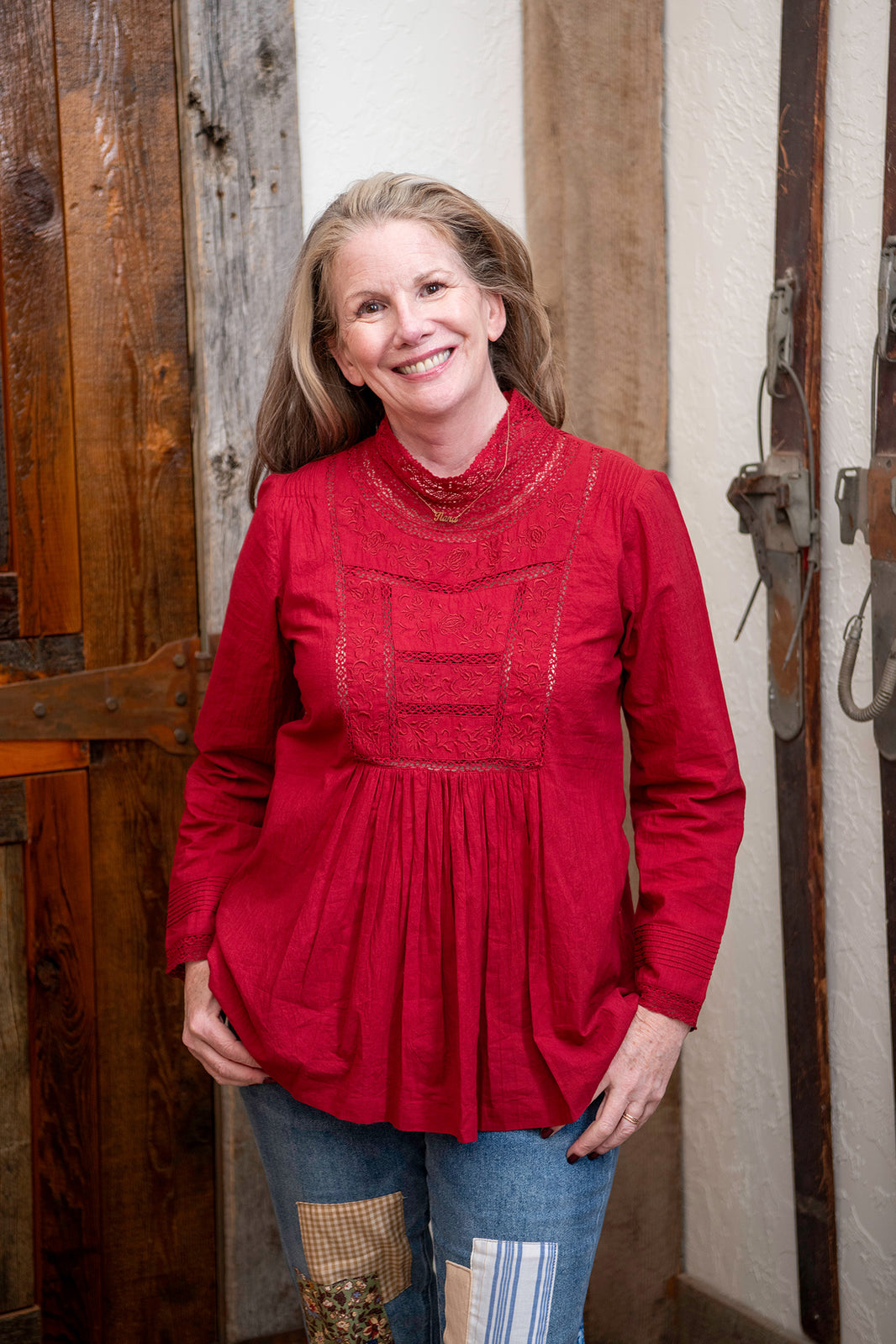 Prairie Muse Print Blouse <span>AC51.04W06<span>