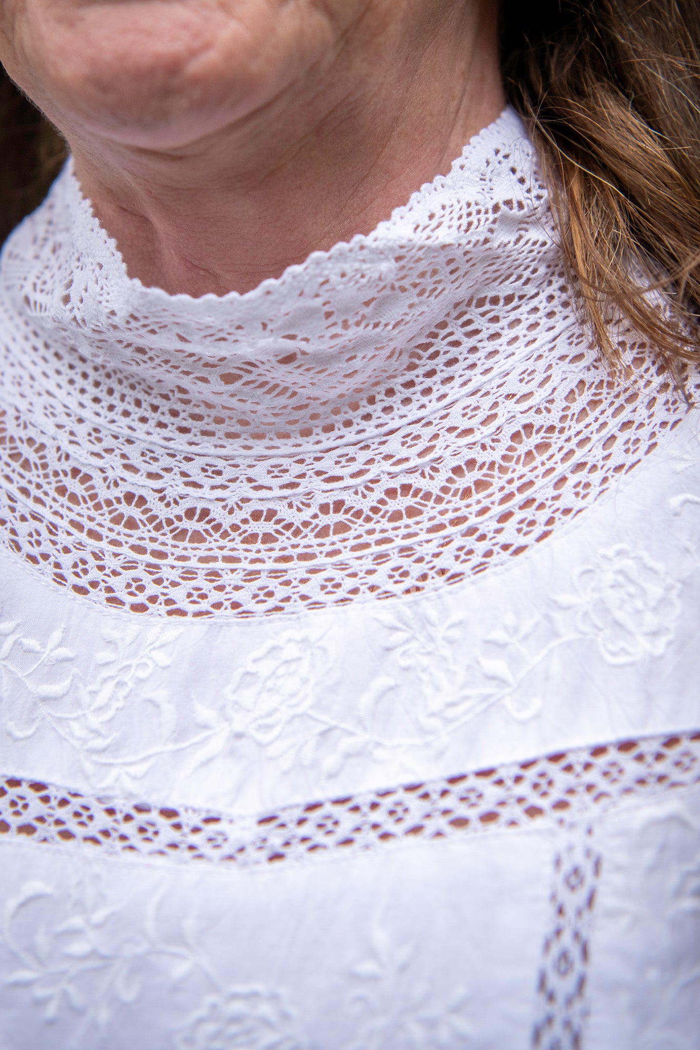 Heirloom Blouse in White