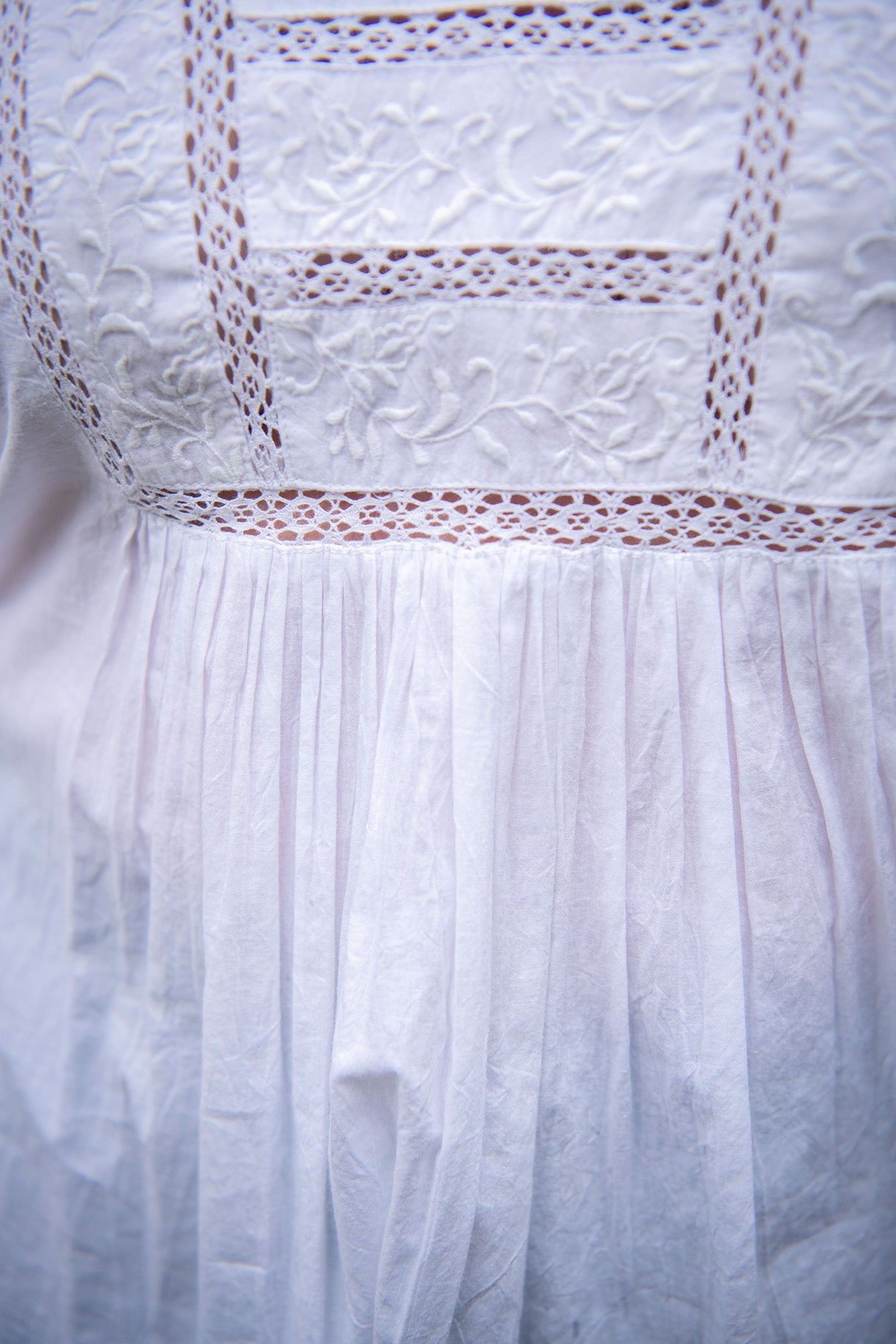 Heirloom Blouse in White
