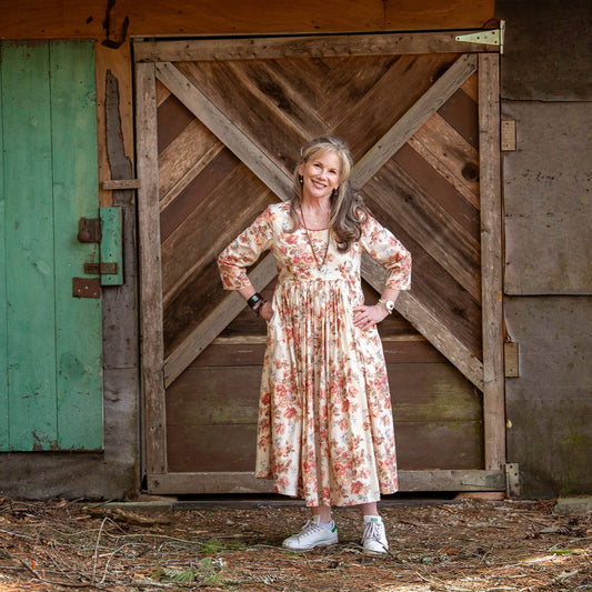 The Heirloom Victorian Rose Dress