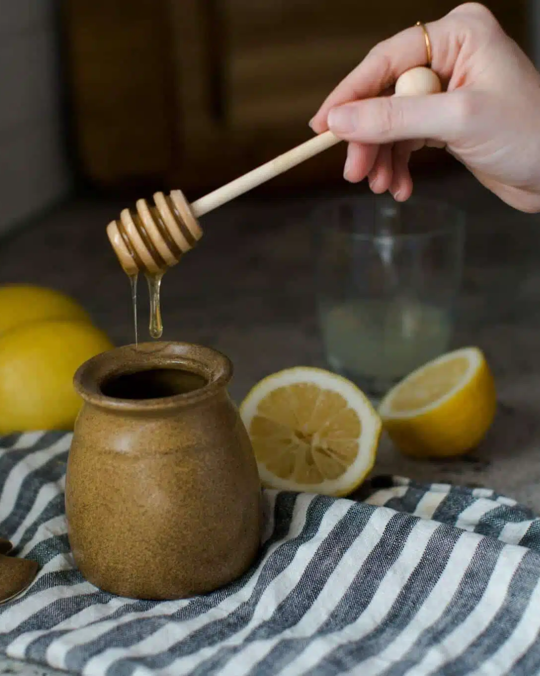 Emerson Pottery Honey Pot