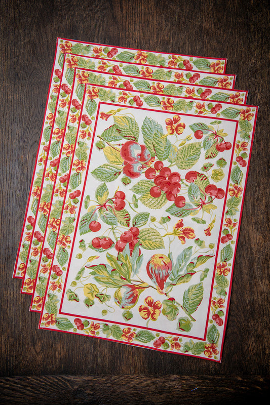 In the Garden Placemats, Set of 4