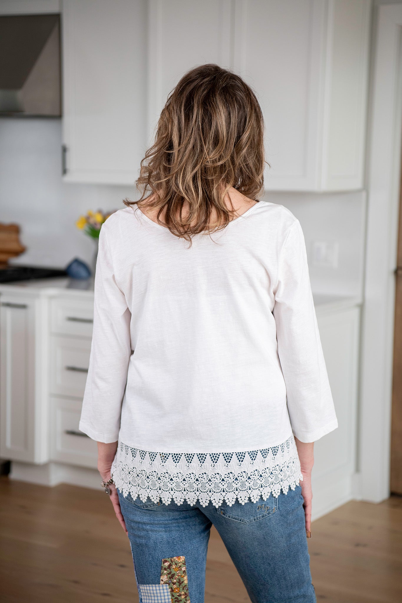 Lovely Lacey Long Sleeve Tee