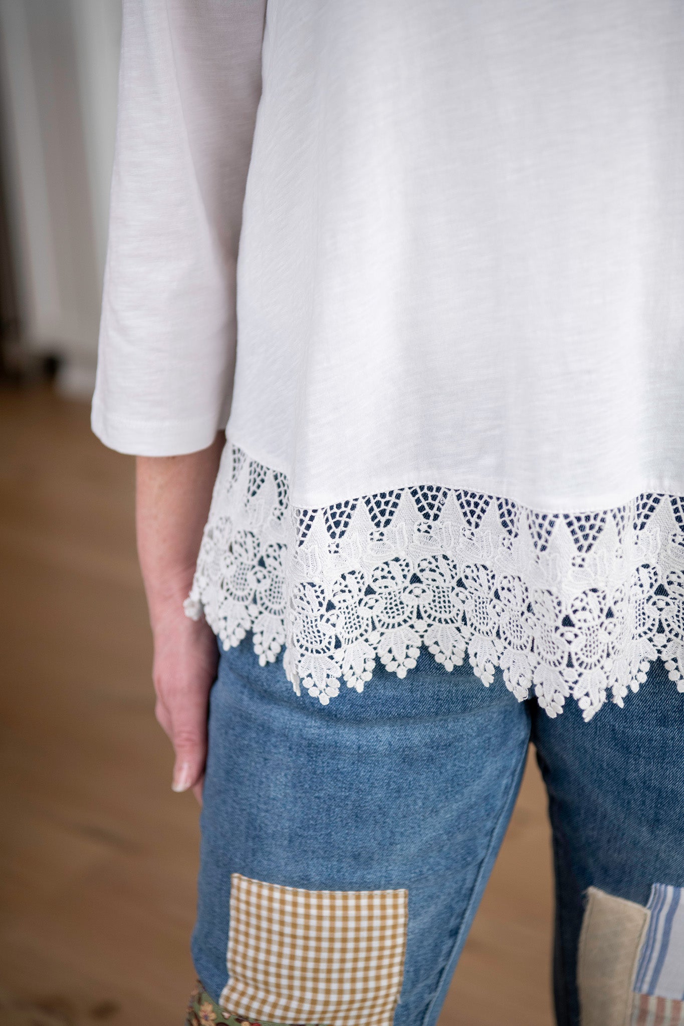 Lovely Lacey Long Sleeve Tee