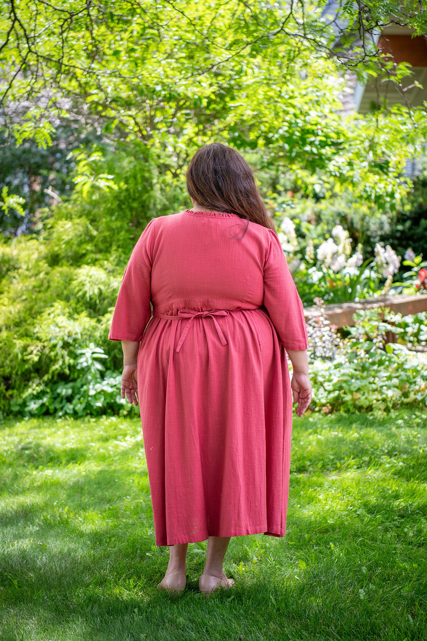 The Laura Dress in Soft Rose