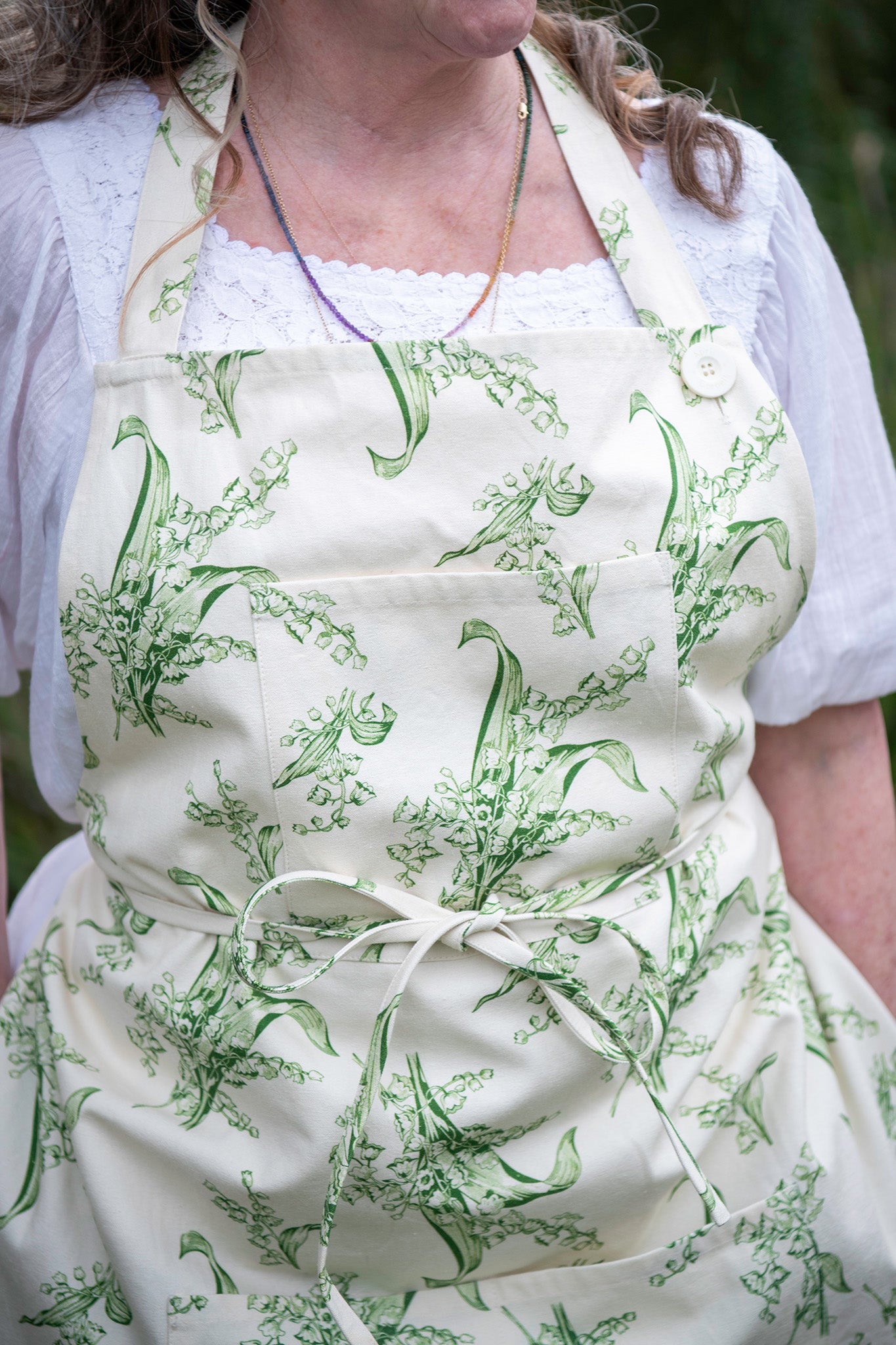 Lily of the Valley Chef's Apron
