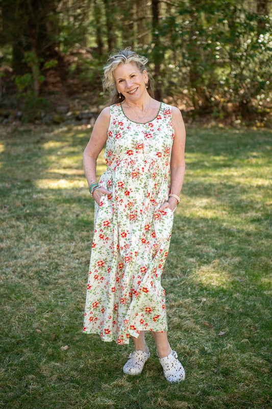 Magnolia Dress in Buttercream