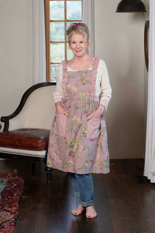 Miline Ruffle Prairie Apron