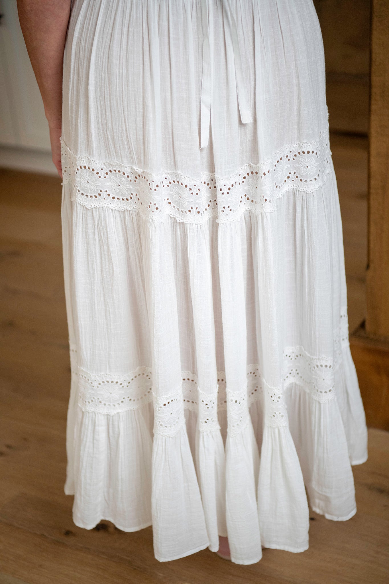 The Melissa Dress in White