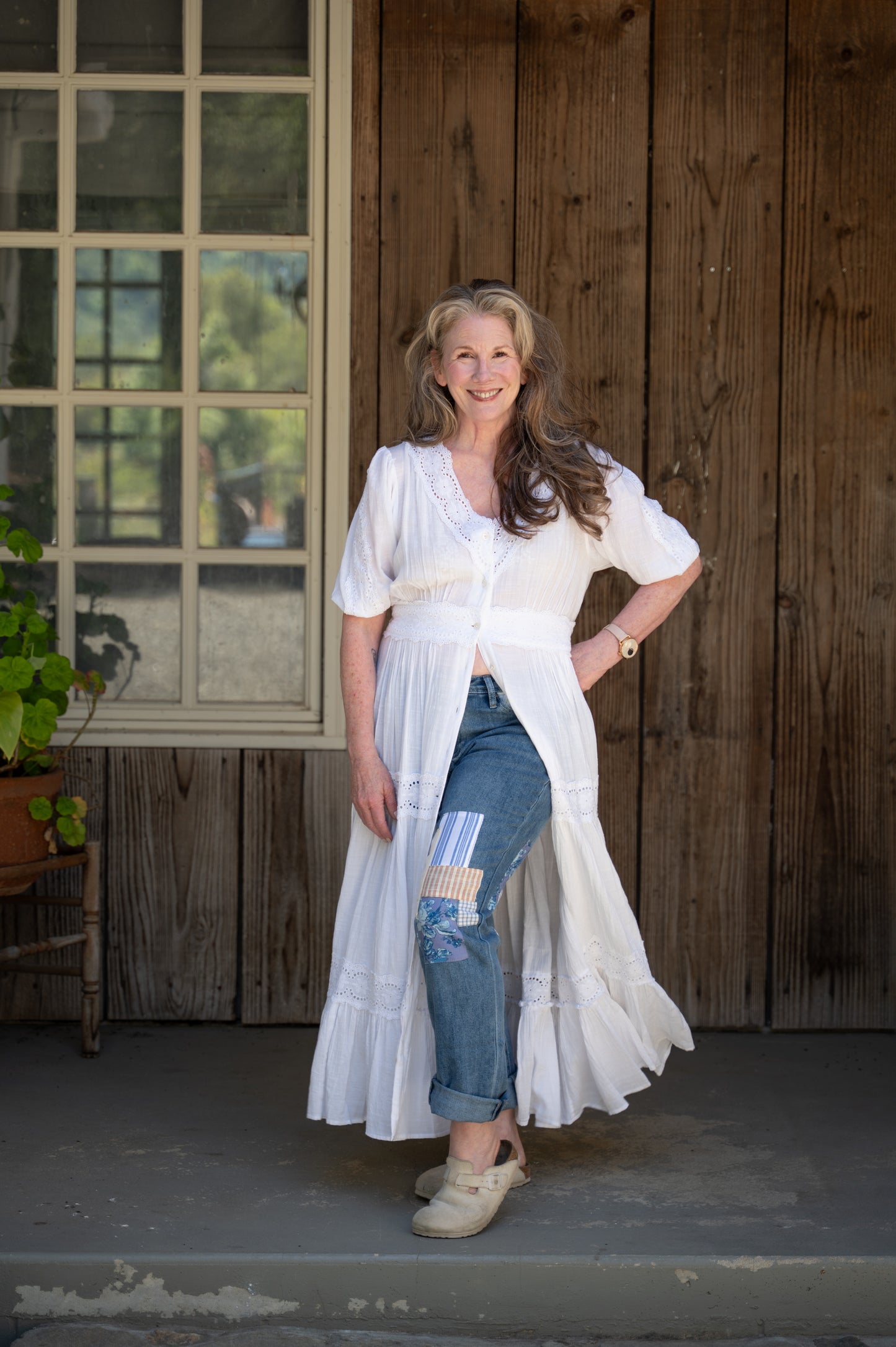 The Melissa Dress in White