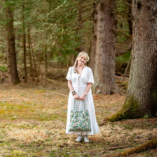 Spring Meadow Knitting Bag