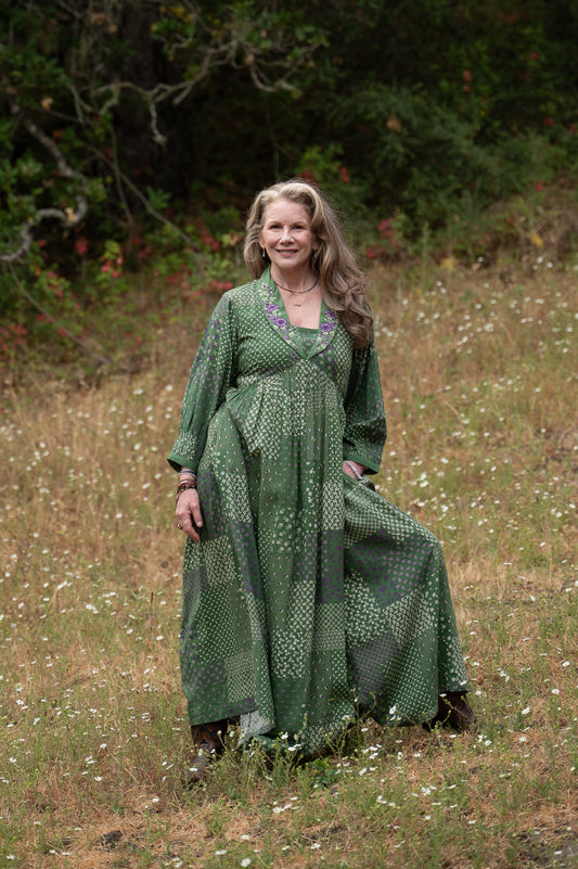 Mel's Pretty Patchwork Dress