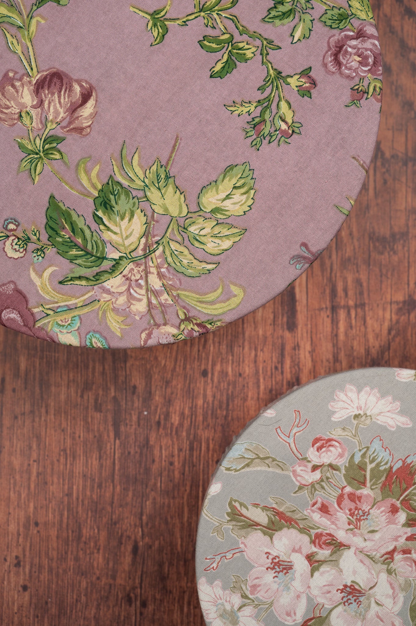 Miline & Apple Blossom Bowl Cover, Set of 2