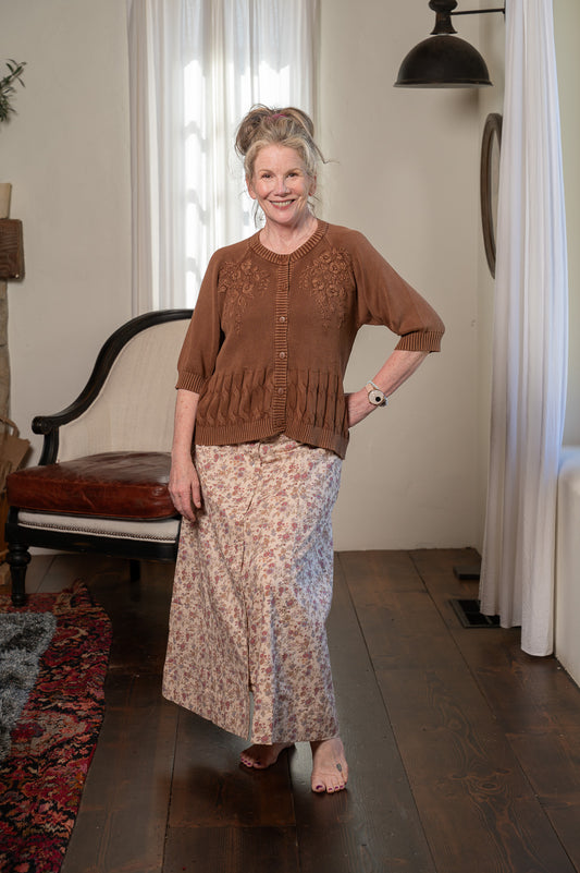 The Nutmeg Crochet Cardigan