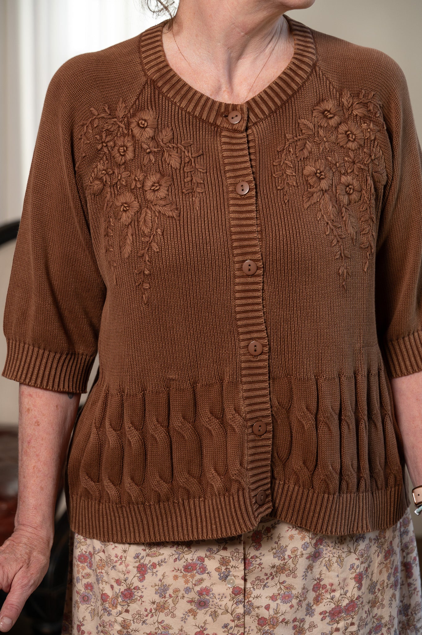 The Nutmeg Crochet Cardigan