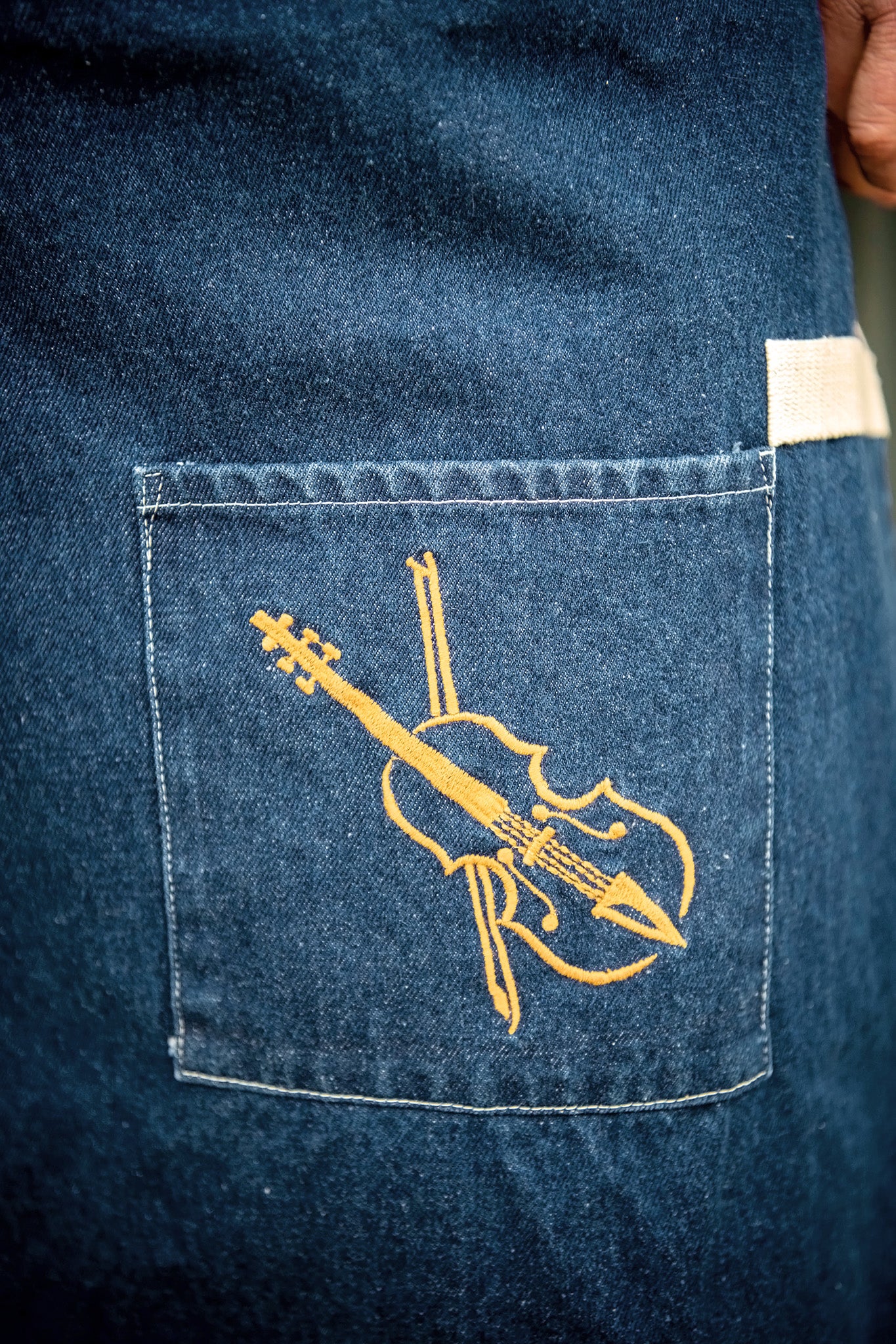 Limited-Edition Pa's Heavyweight Denim Apron