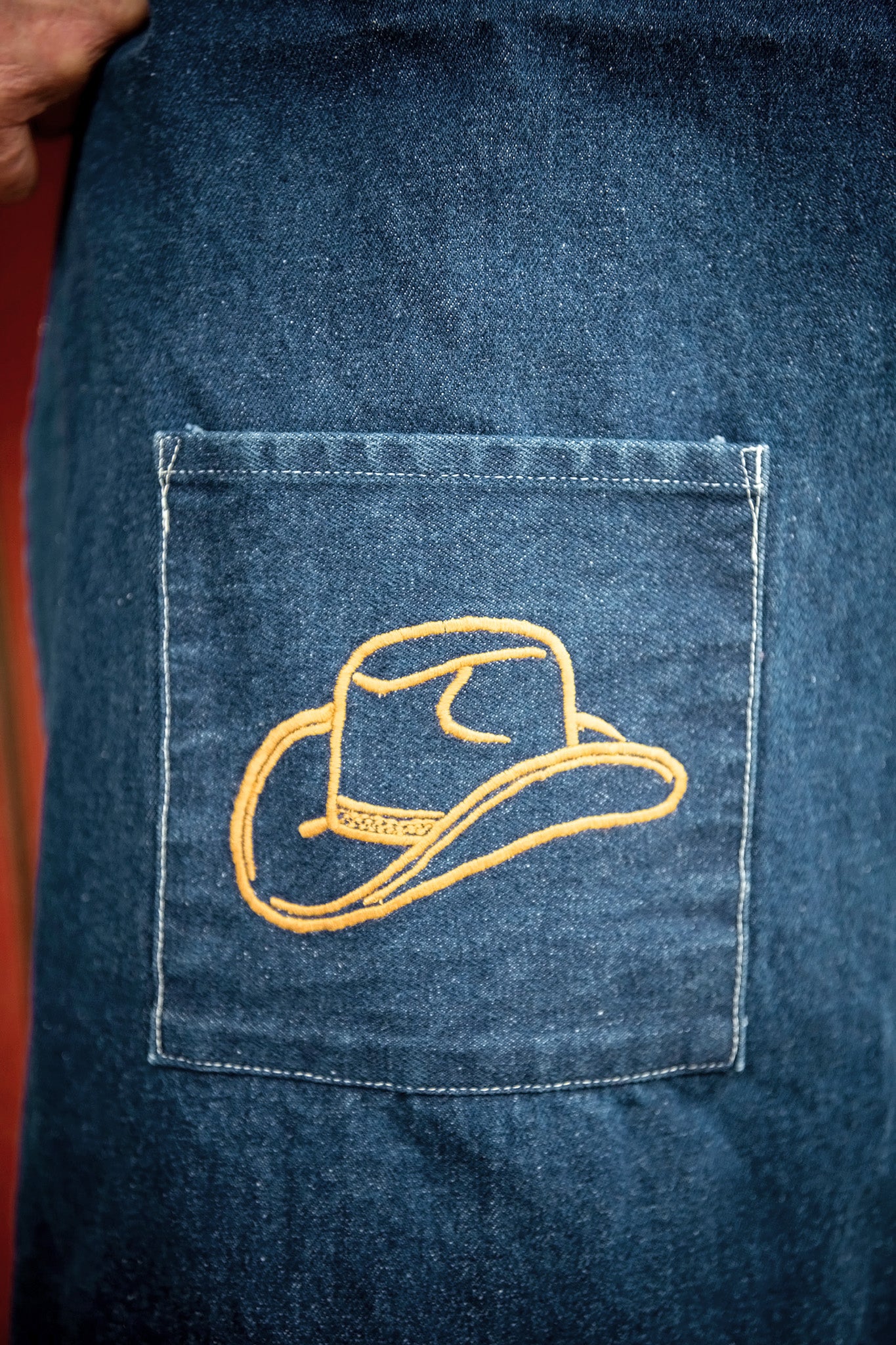 Limited-Edition Pa's Heavyweight Denim Apron