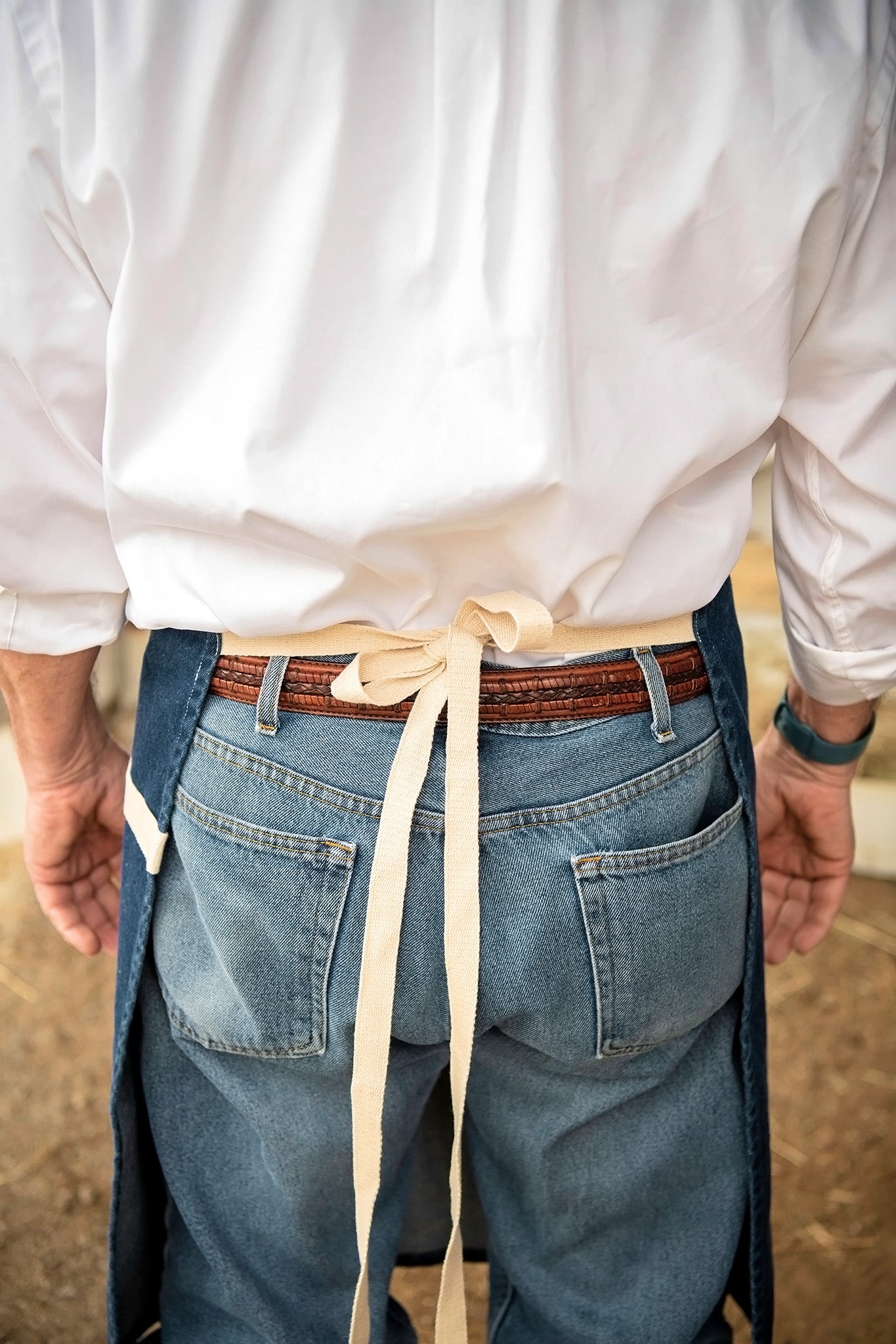 Limited-Edition Pa's Heavyweight Denim Apron
